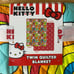 Hello Kitty Twin Quilted Blanket Double Sided 60X90