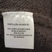 Derhy Funnel Neck Sweater Wool Mohair Mix Brown Size Large