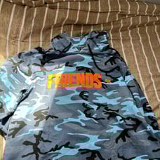 Vlone Camo Friends Hoodie OG 2XL
