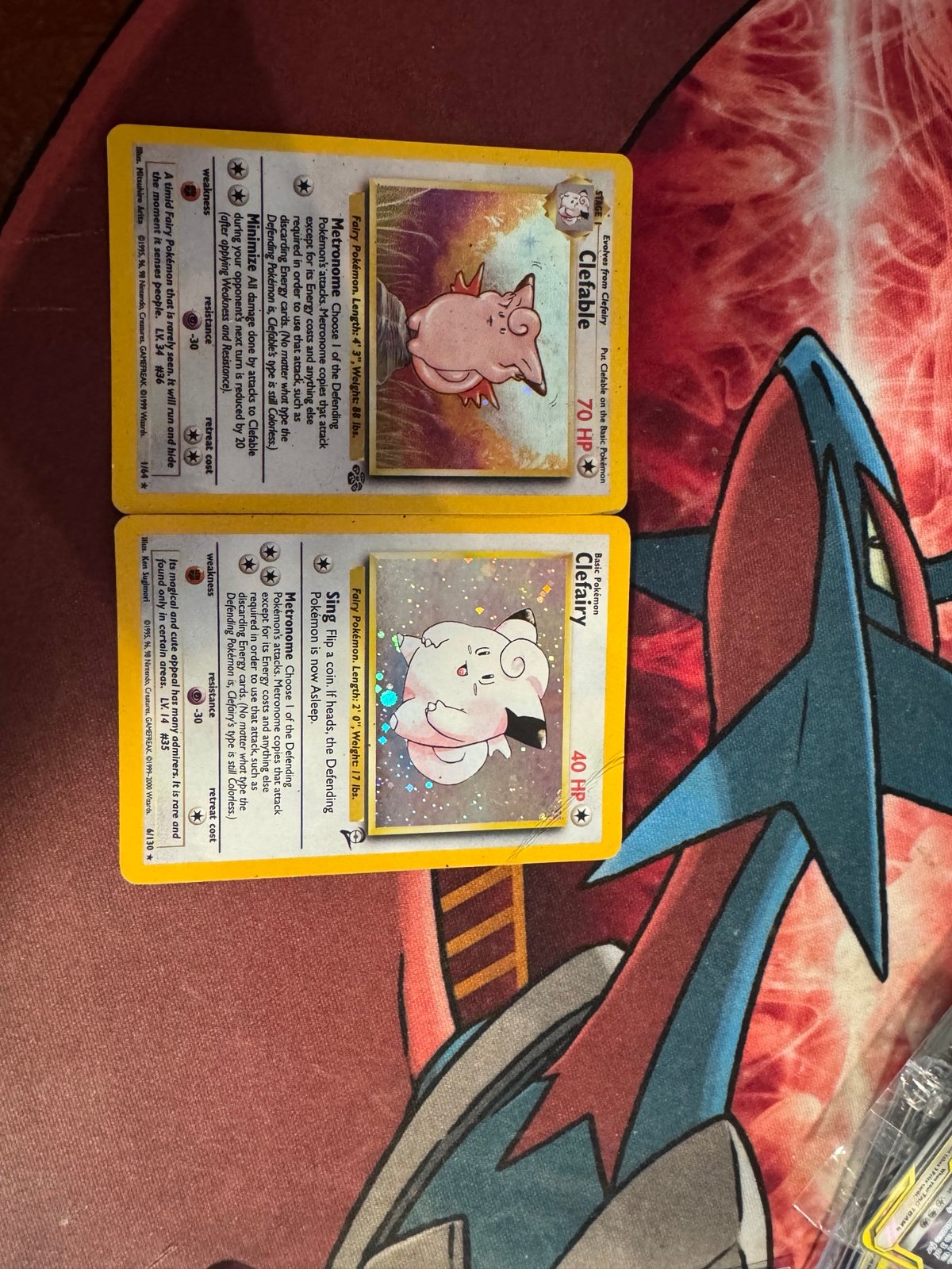 Clefairy and clefable close ups