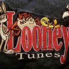 Vintage Looney Tunes Tweety Bird Denim L