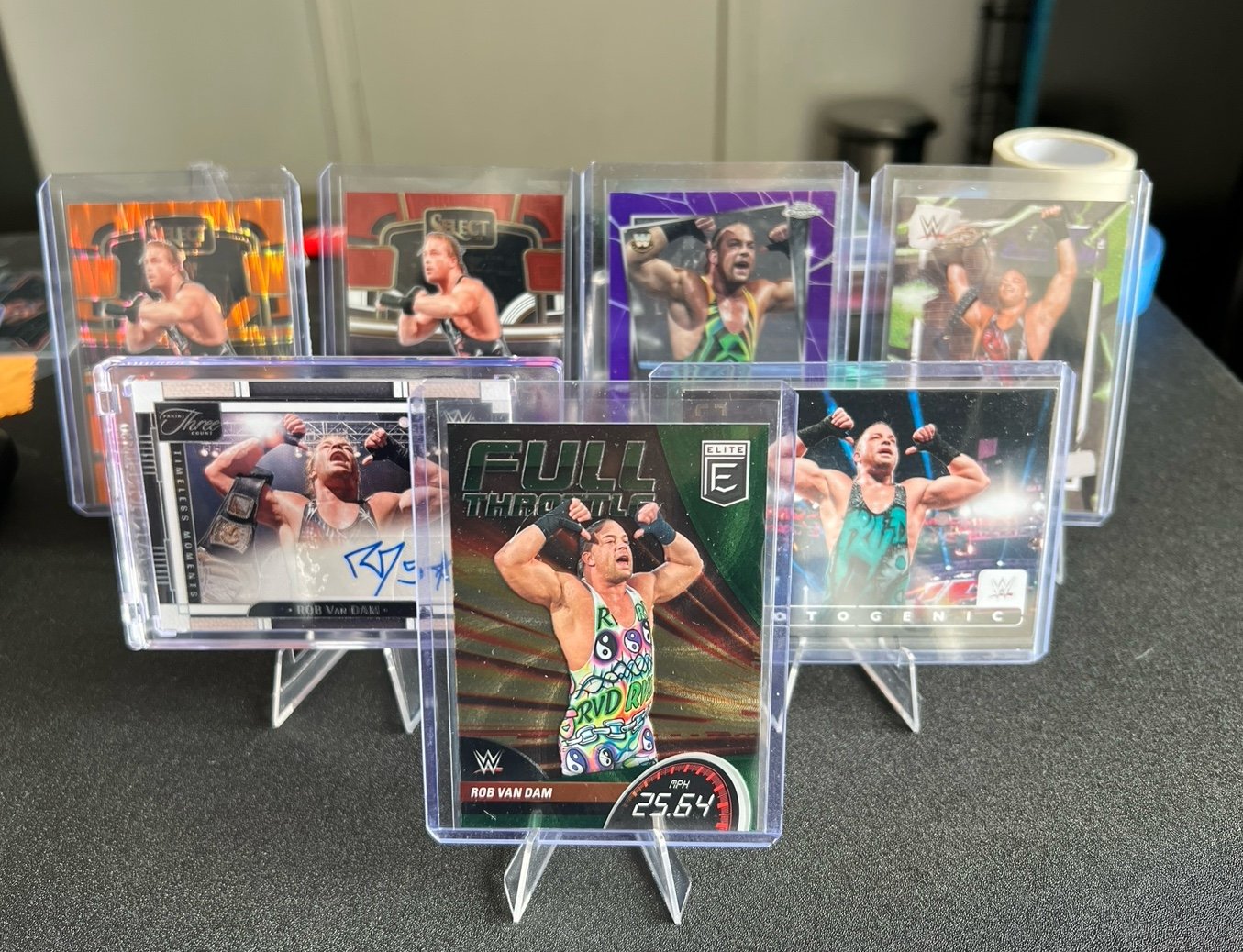 WWE RVD Trading Cards + Timeless Moments Auto Card