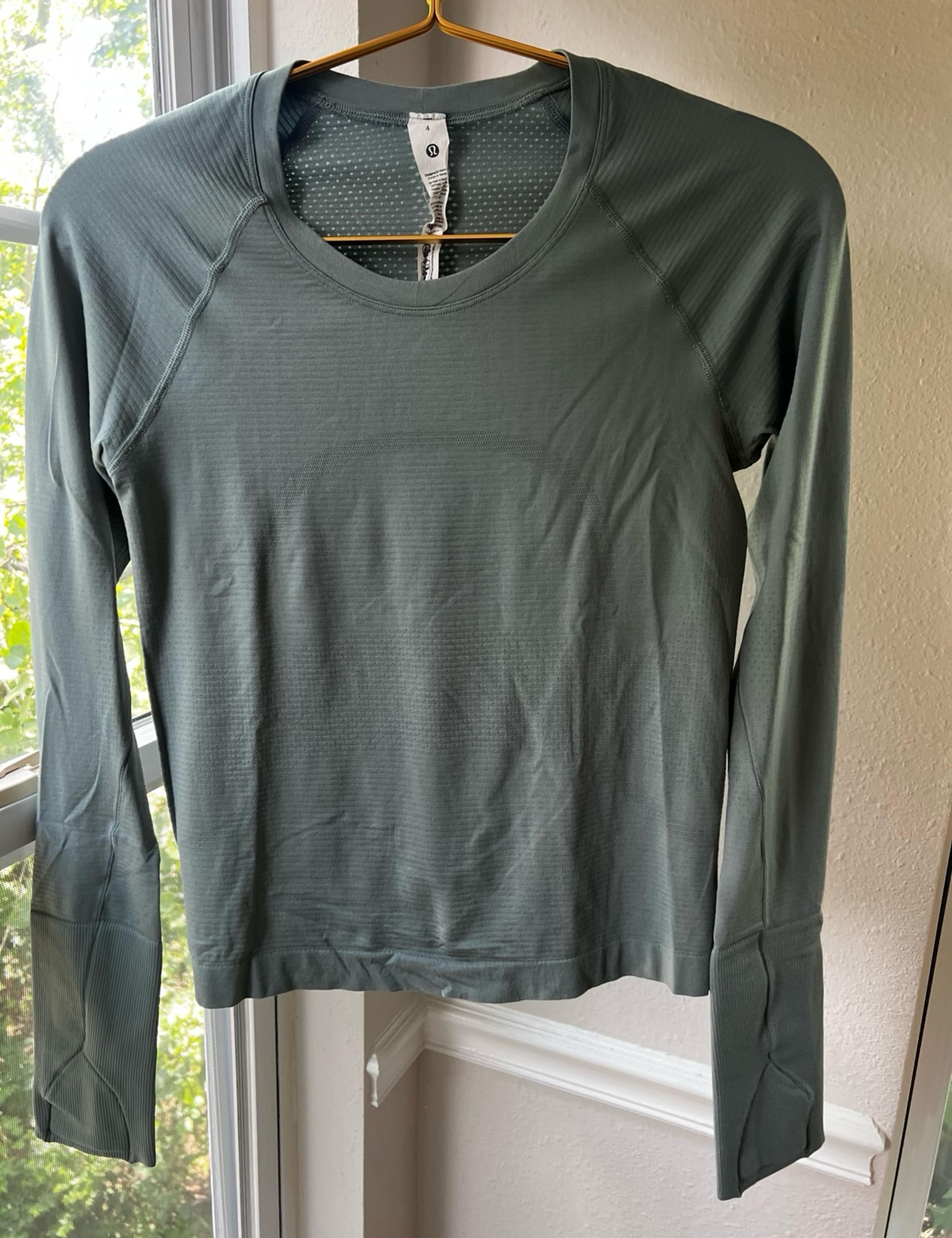 Lululemon Swiftly Tech Long Sleeve Shirt *Waist Length | Size 4