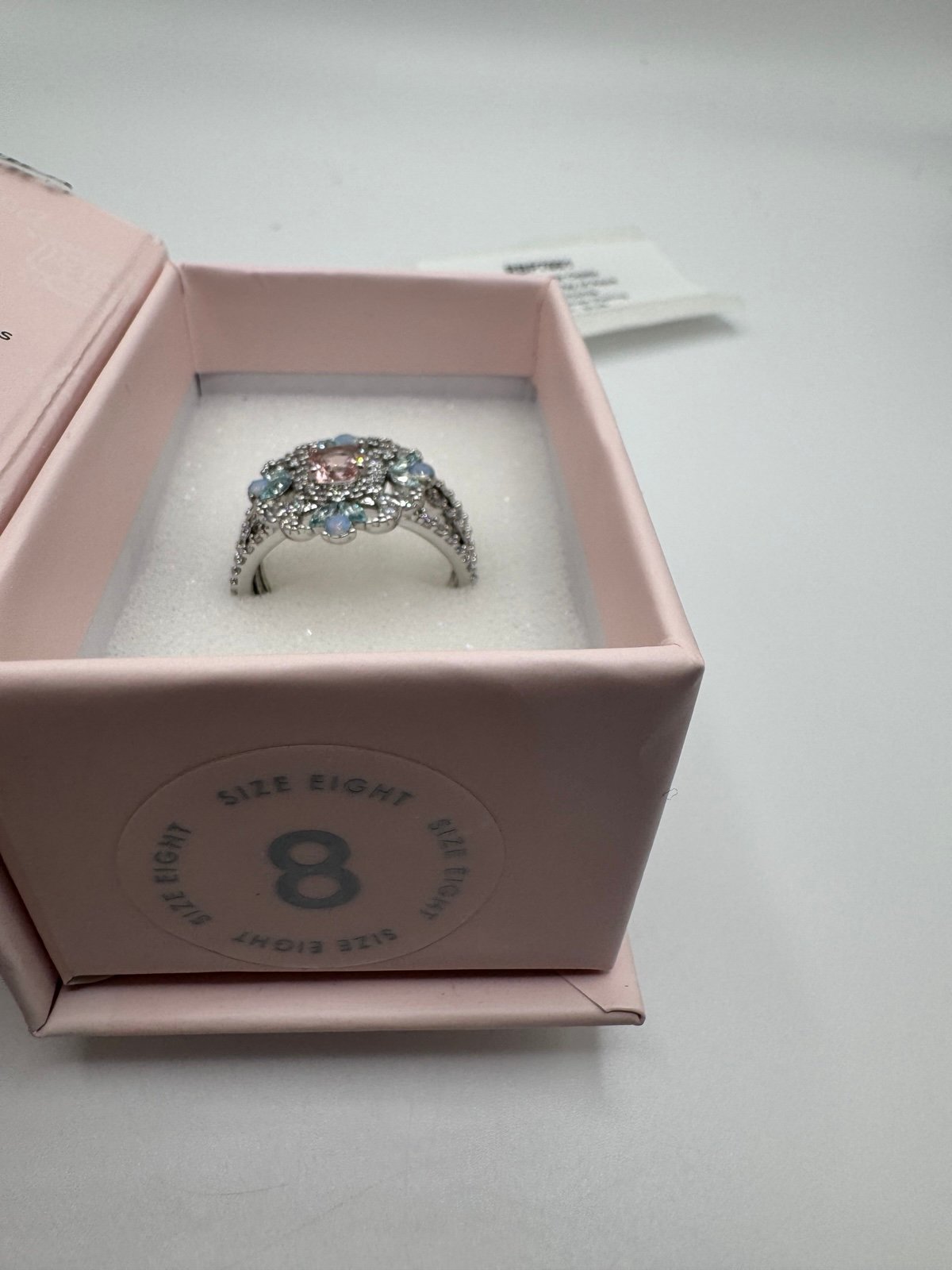 Bomb Party Reign Princess ring - detail