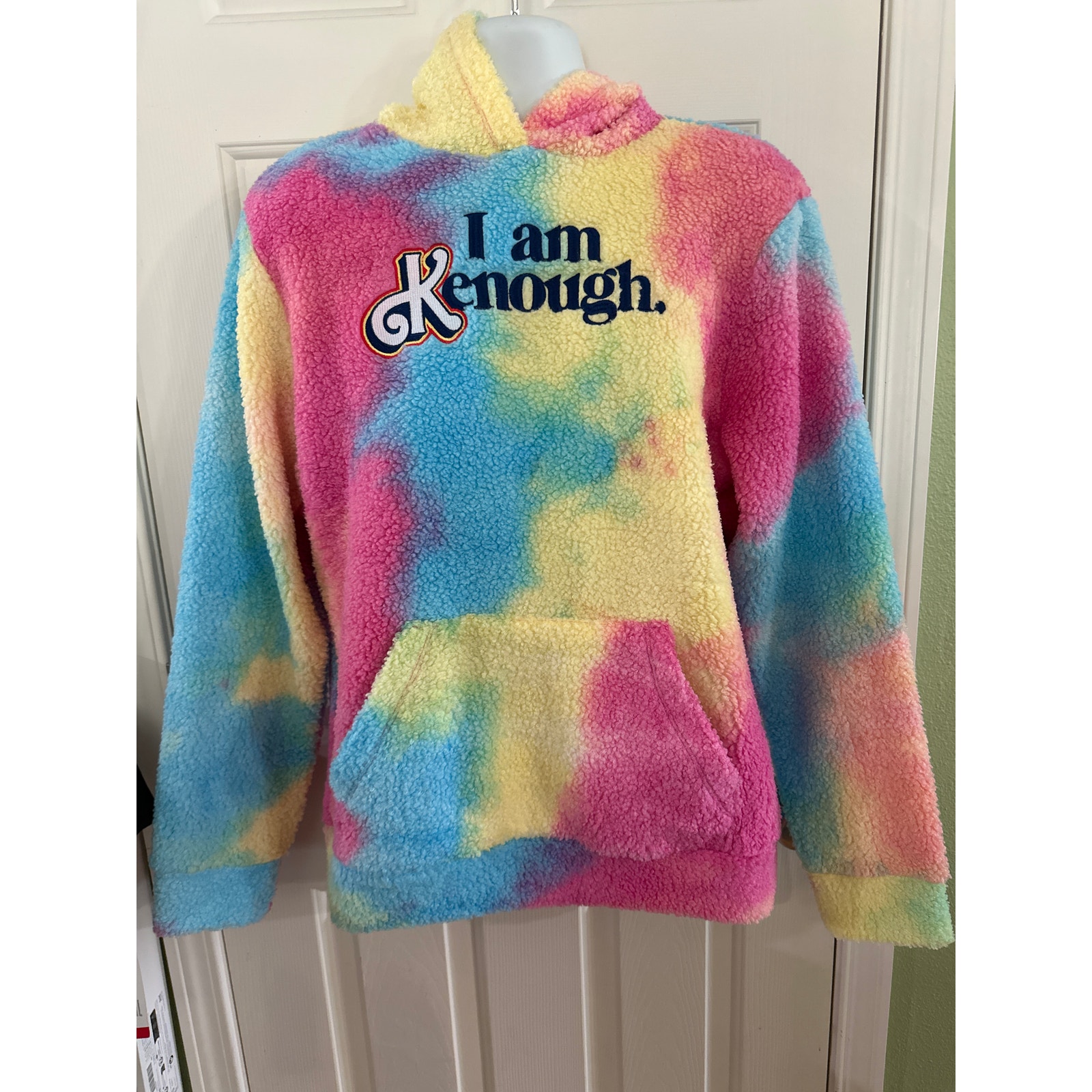 Barbie "I Am Kenough" Rainbow Hoodie