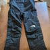 The North Face ski overalls snow pants. Unisex men's small/women medium .