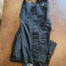 The North Face ski overalls snow pants. Unisex men's small/women medium .