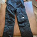 The North Face ski overalls snow pants. Unisex men's small/women medium .