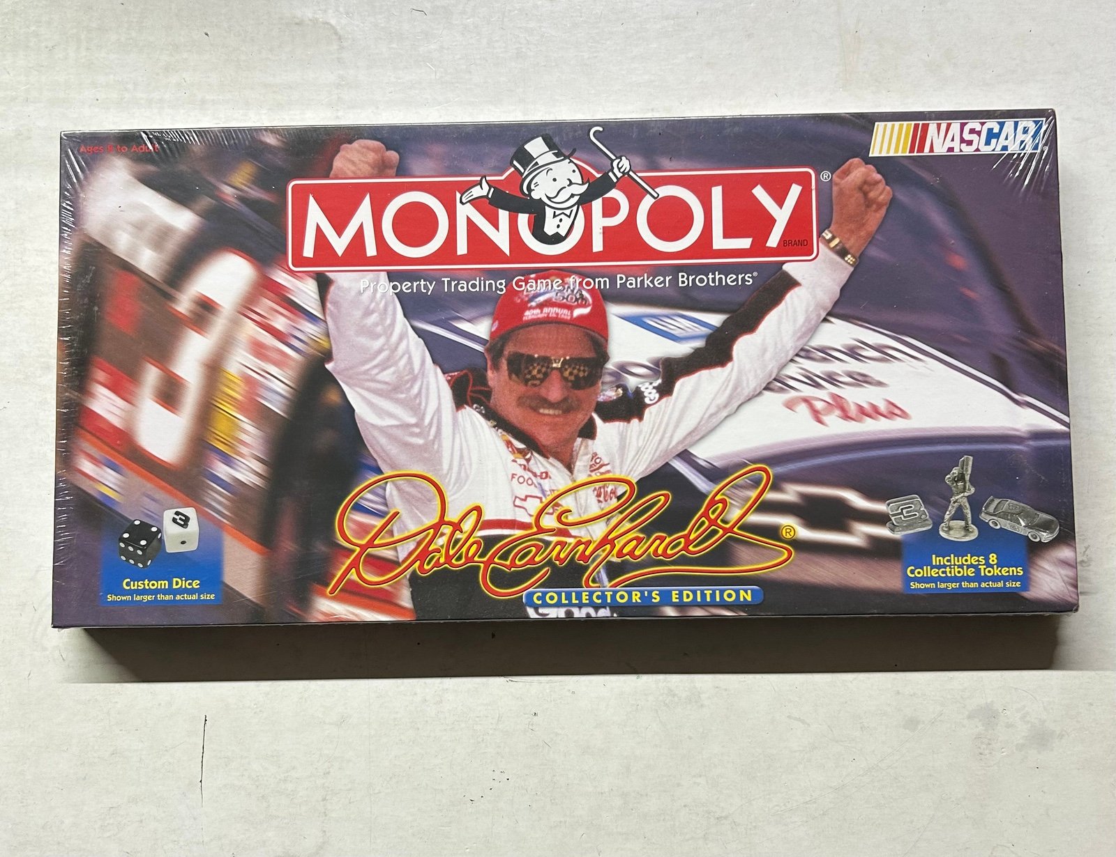 2000 DALE EARNHARDT SR NASCAR Collectors Edition MONOPOLY Board Game New Sealed