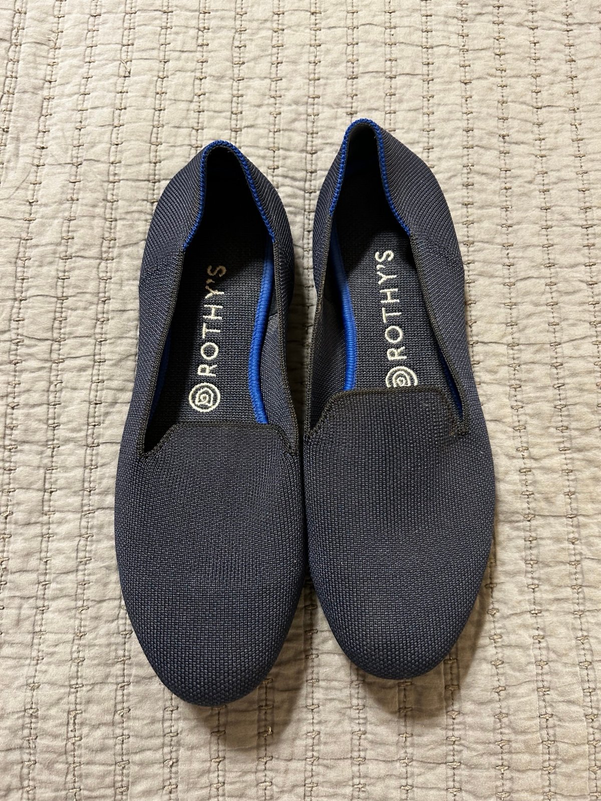 Rothy’s The Loafer Size 9.5 Navy Blue