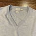 Peter Millar V Neck Sweater Pullover XL Blue 100% Merino Wool PGA Crooked Stick
