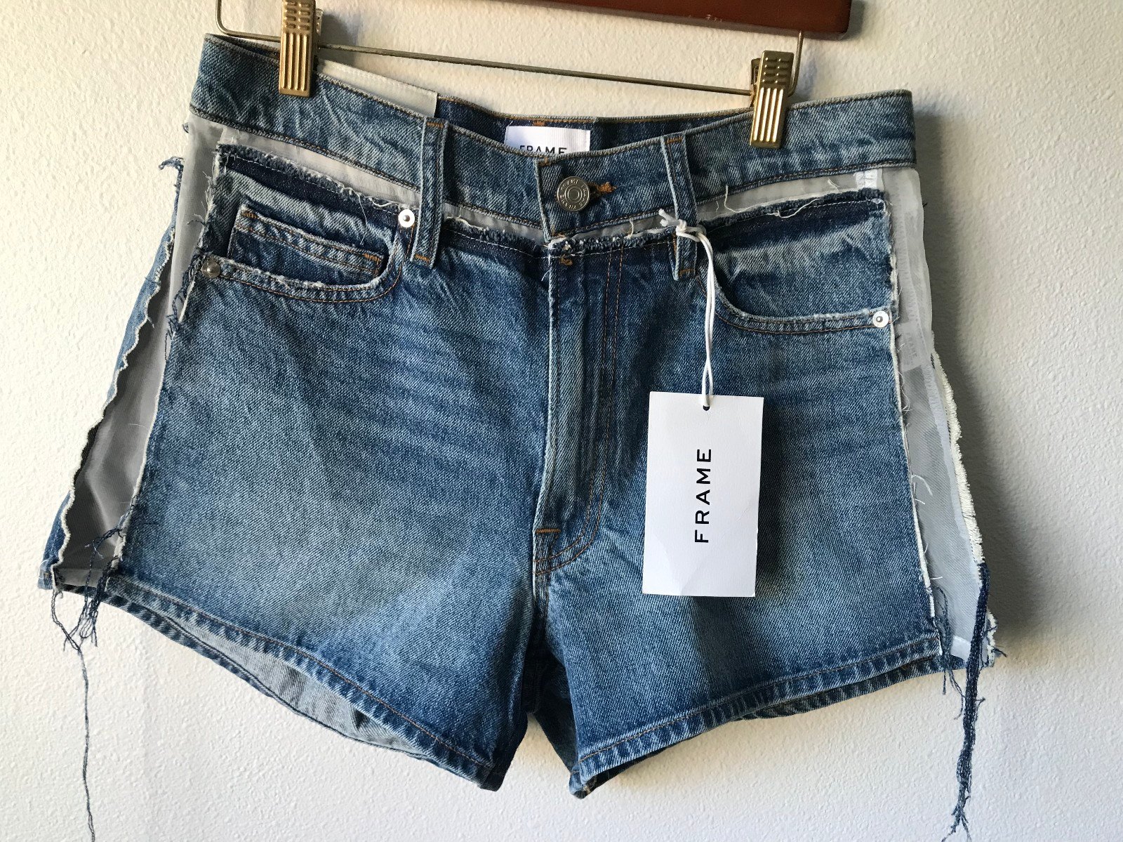 FRAME jean shorts