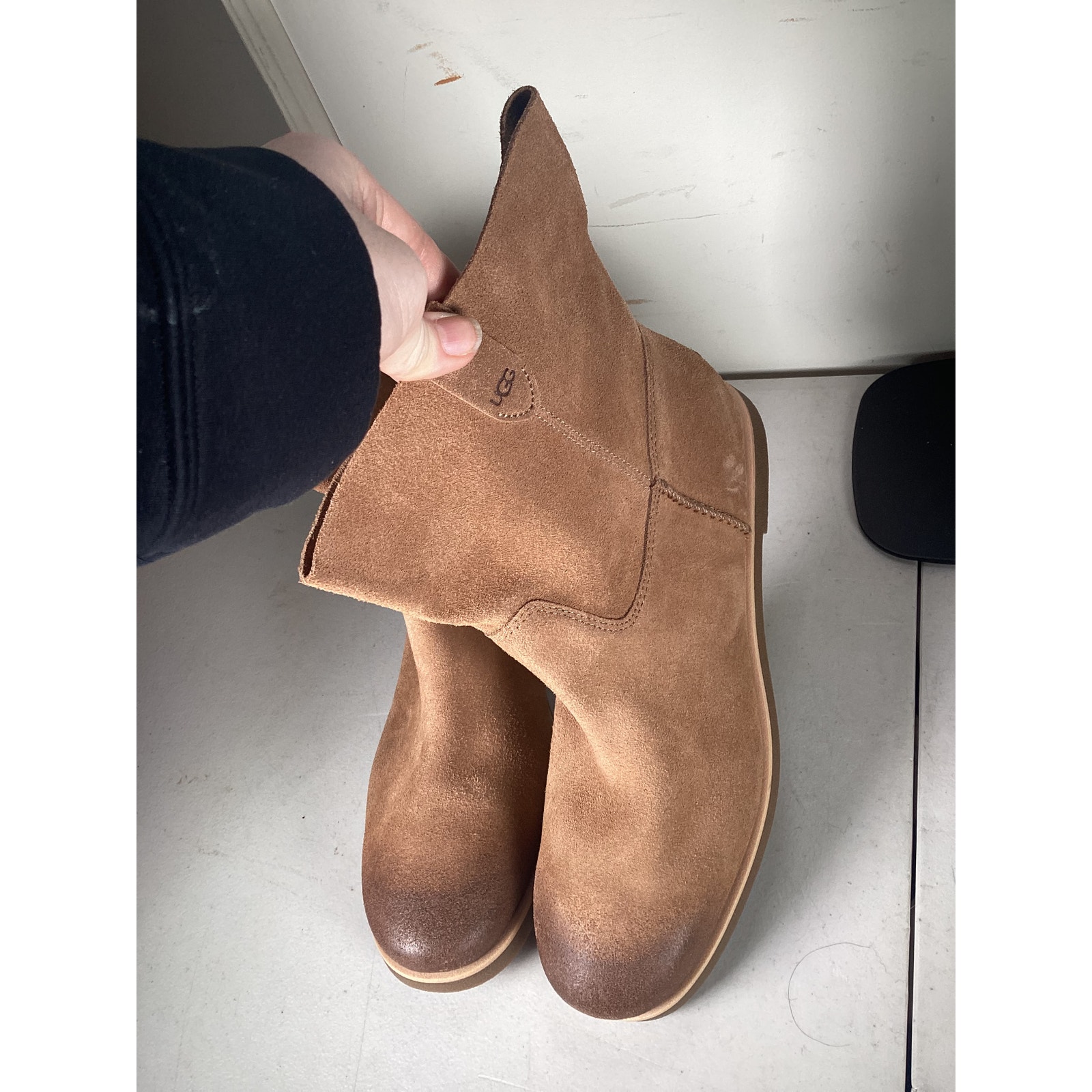 Ugg Women's Josefene Short Suede Leather Boot Size 11