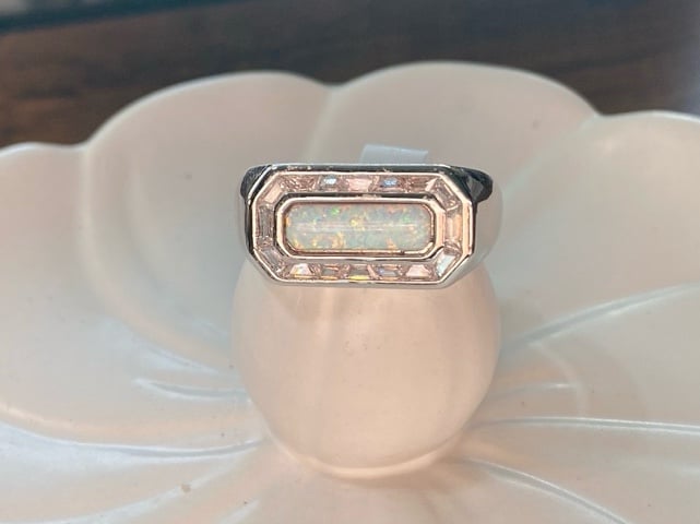 Bomb Party October 2025 “Opal Aura” RG16238 Ring Size 9 **FREE SHIPPING**
