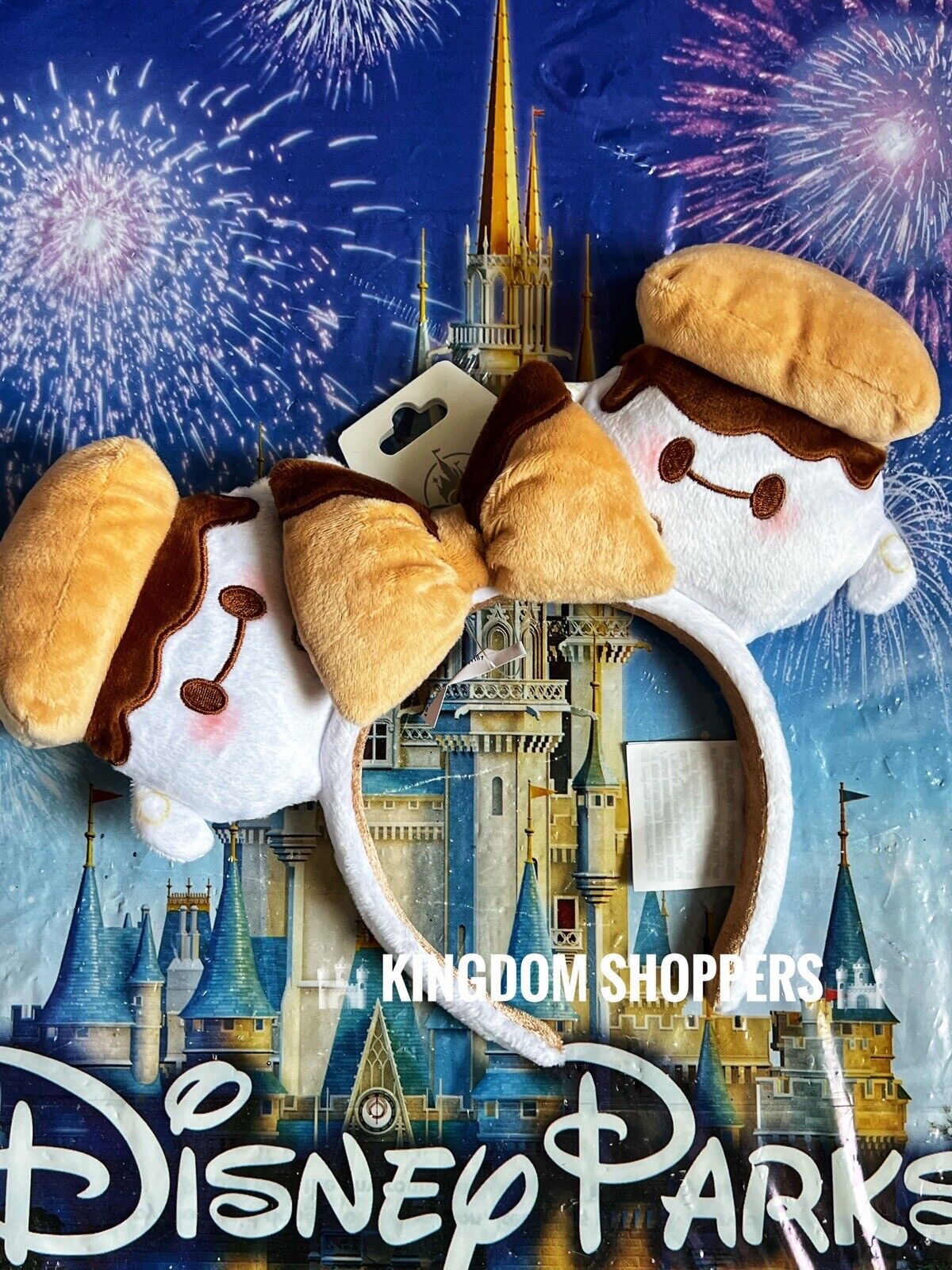 2024 Disney Parks Baymax Big Hero 6 Munchlings Ear Ears Headband New