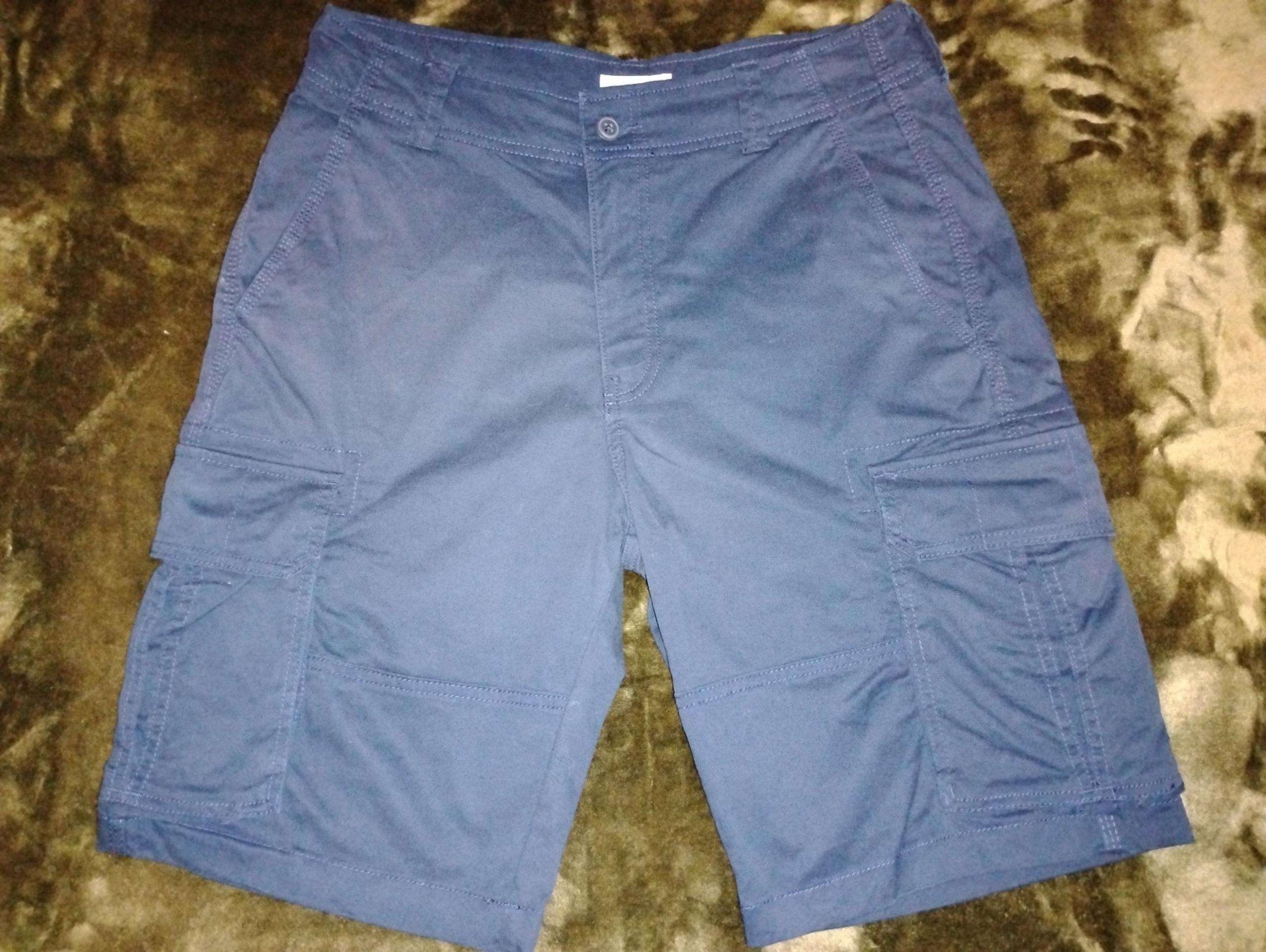 Goodfellow & Co Target Men's Cargo Shorts Blue Size 34 New No Tags