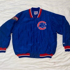 Vintage Chicago Cubs Starter Puffer Jacket
