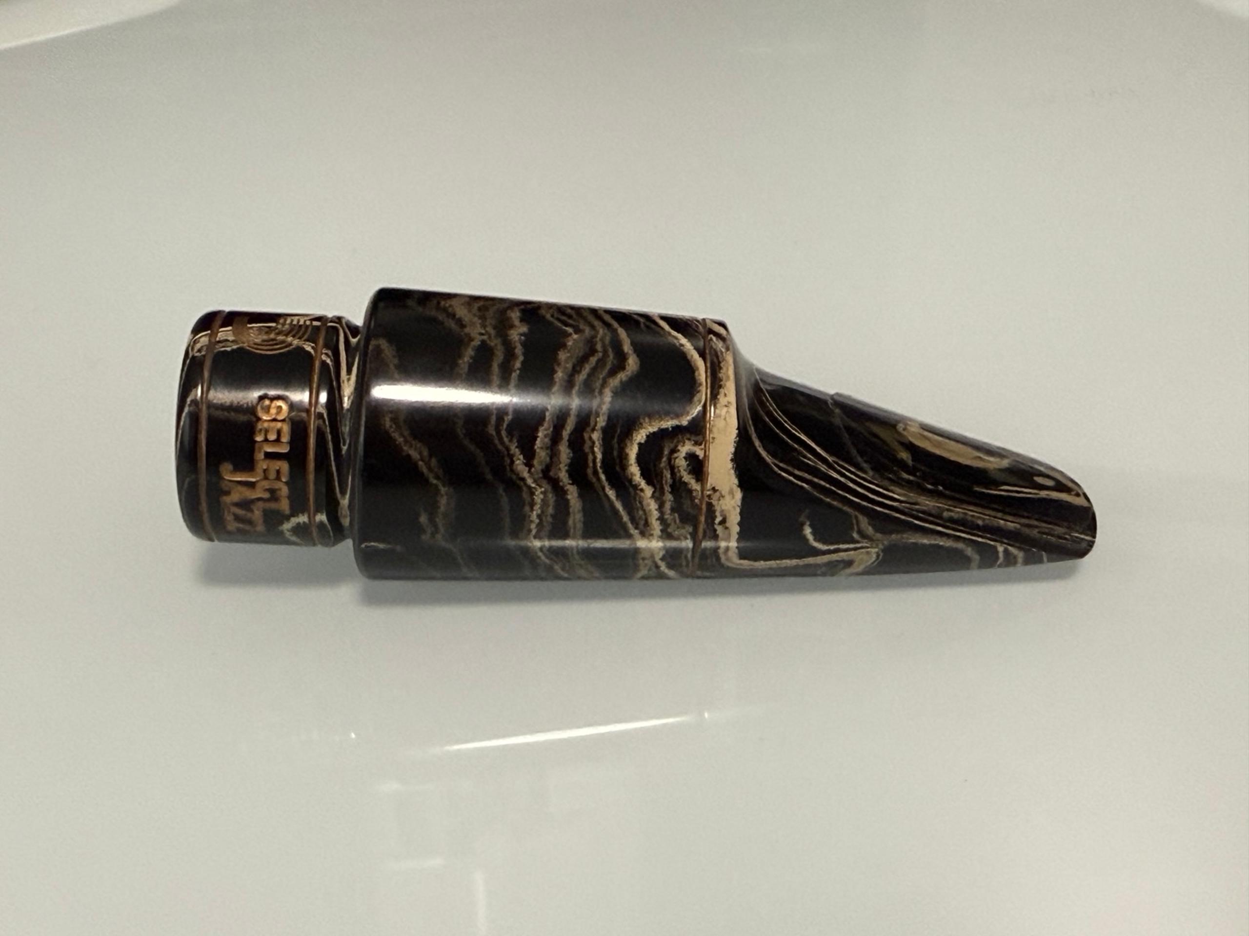 D'addario Select Jazz Marble Alto Saxophone Mouthpiece 6M
