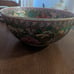 Rare Antique Chinese Bowl Marked Qianlong Decorated Inside And Outside