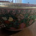 Rare Antique Chinese Bowl Marked Qianlong Decorated Inside And Outside