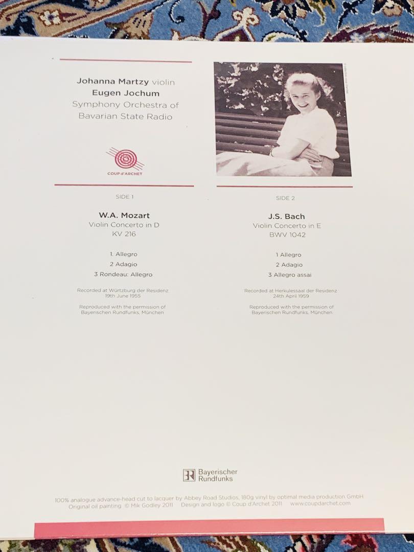 Johanna Martzy RADIO RECORDINGS 6枚組 Johanna Martzy RADIO RECORDINGS 6-CD Set