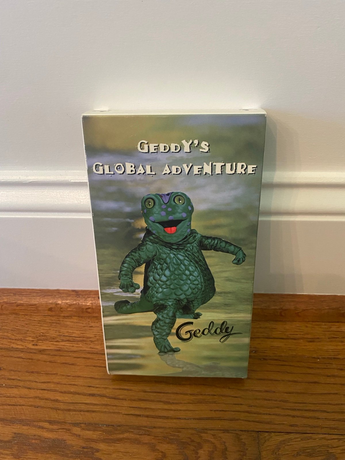 Geddy Global Adventure Christian Cult Cringe VHS Tape Rare OOP Obscure