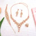 Crystal Necklace Earrings Bracelet Ring Bridal Wedding Party Jewelry Diamond Set