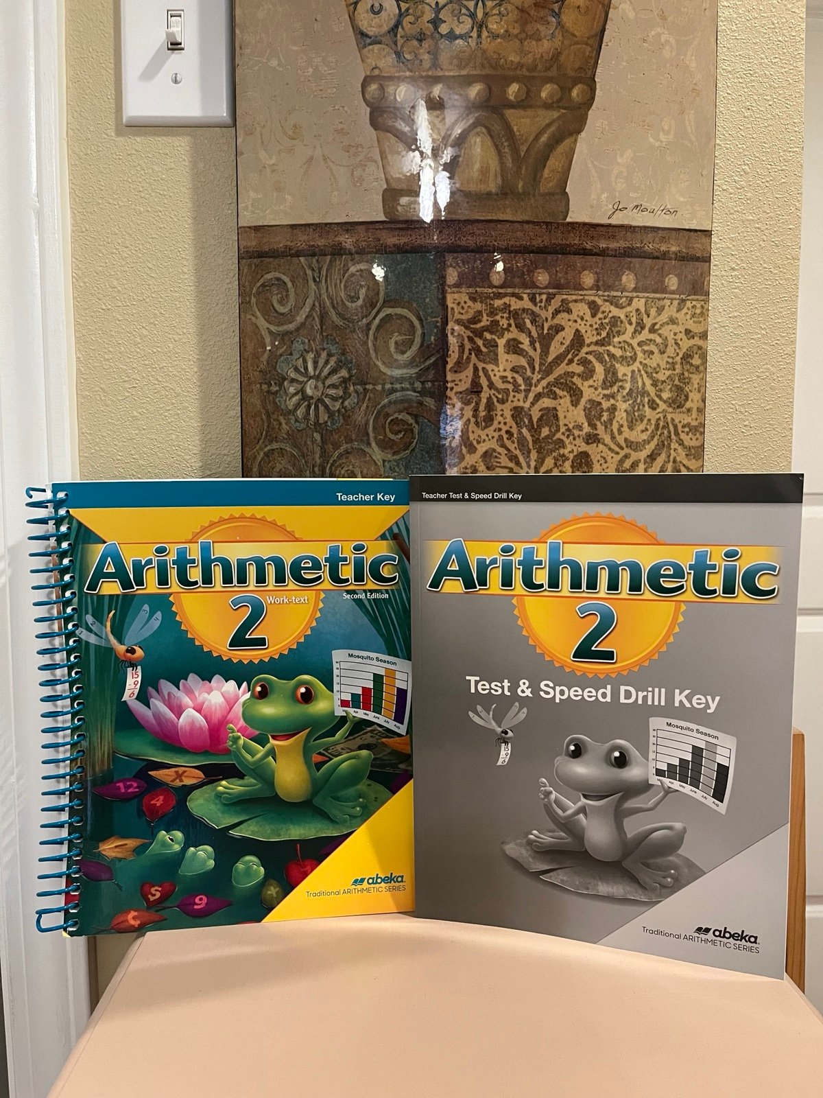 Abeka Grade 2 Arithmetic Work-text Teacher Key and Test&Speed Drill Teacher Key