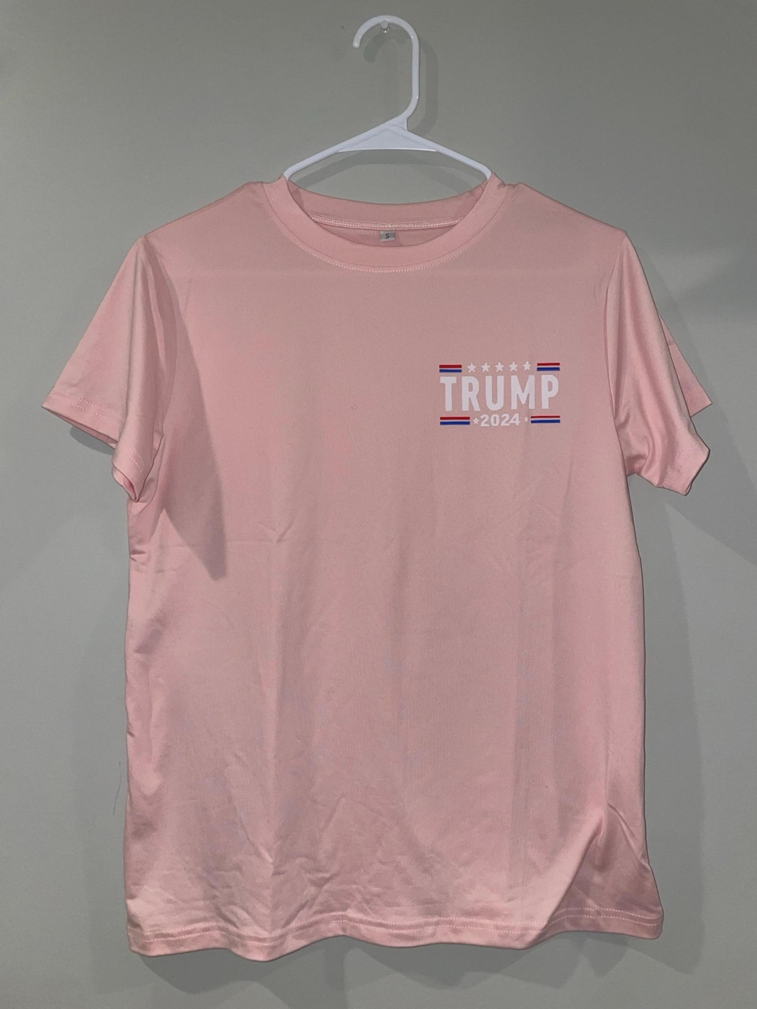 Women’s Trump Tee Pink | FREE SHIPPING