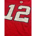 Reebok New England Patriots Tom Brady #12 Red Throwback NFL Jersey Men's XL