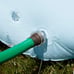 Bling 2O Wally The Narwhal Inflatable Water Sprinkler W/ Pump