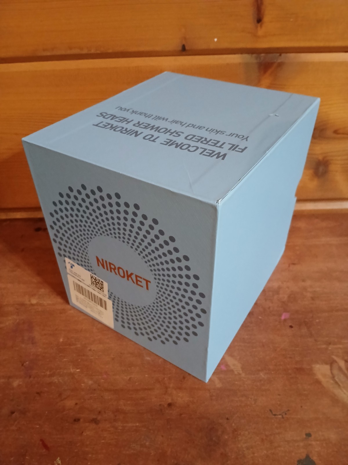 Niroket Filtered Shower Head High-Pressure Showerhead with Water Filter System