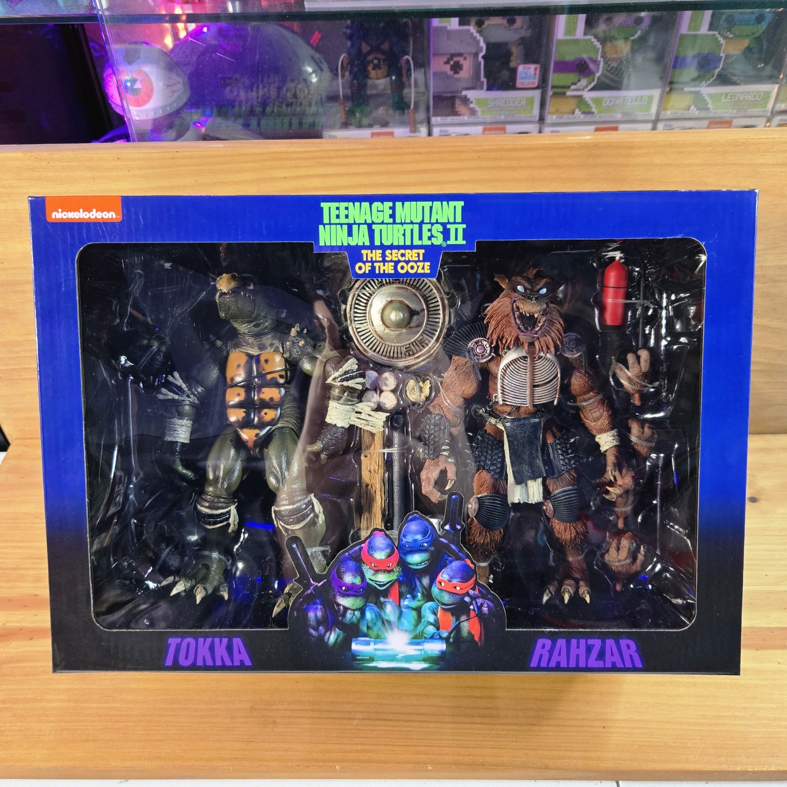 NECA Teenage Mutant Ninja Turtles II The Secret of the Ooze Tokka & Rahzar
