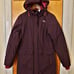 Trespass Women's Water Resistant Down Feather Hooded Parka Coat Jacket in Purple