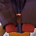 Trespass Women's Water Resistant Down Feather Hooded Parka Coat Jacket in Purple