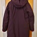 Trespass Women's Water Resistant Down Feather Hooded Parka Coat Jacket in Purple