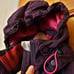 Trespass Women's Water Resistant Down Feather Hooded Parka Coat Jacket in Purple