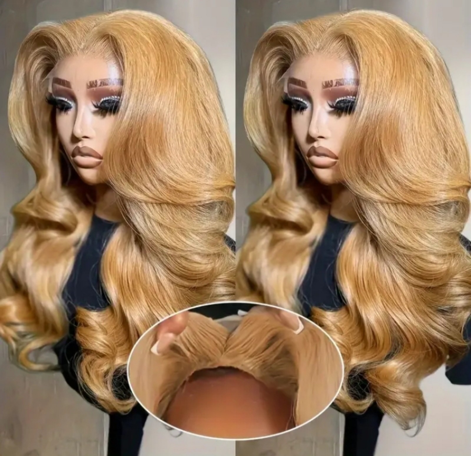 New Styles 200% Density Honey Blonde 5x5 Ready-to-wear Body Wave 24inch