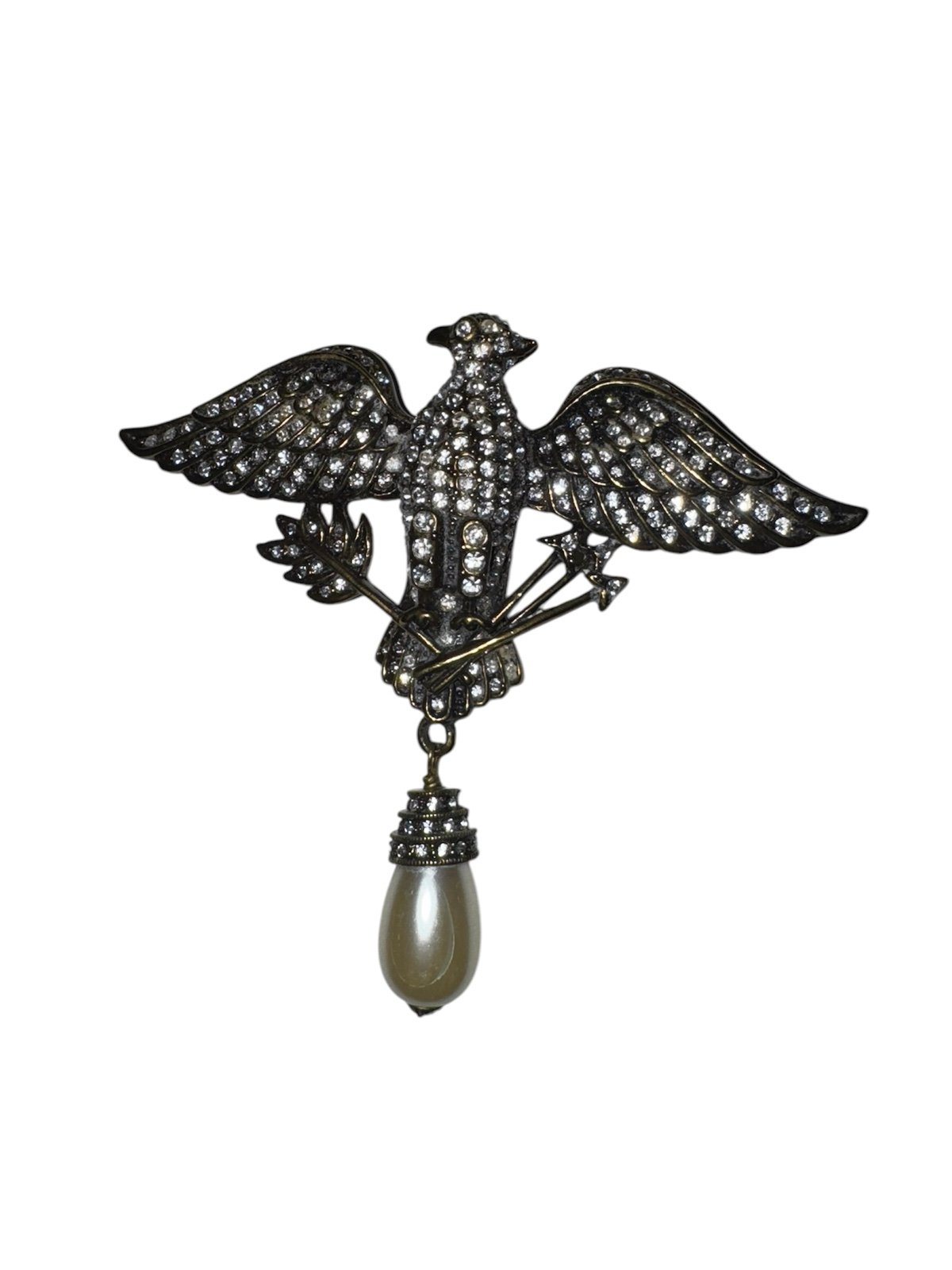 Heidi Daus “The Eagle has Landed” Limited Edition Eagle Brooch