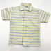 Vintage Child’s Shirt Nautical Stripes Toddler Boy Girl Button-Up Size 4 Kid 102