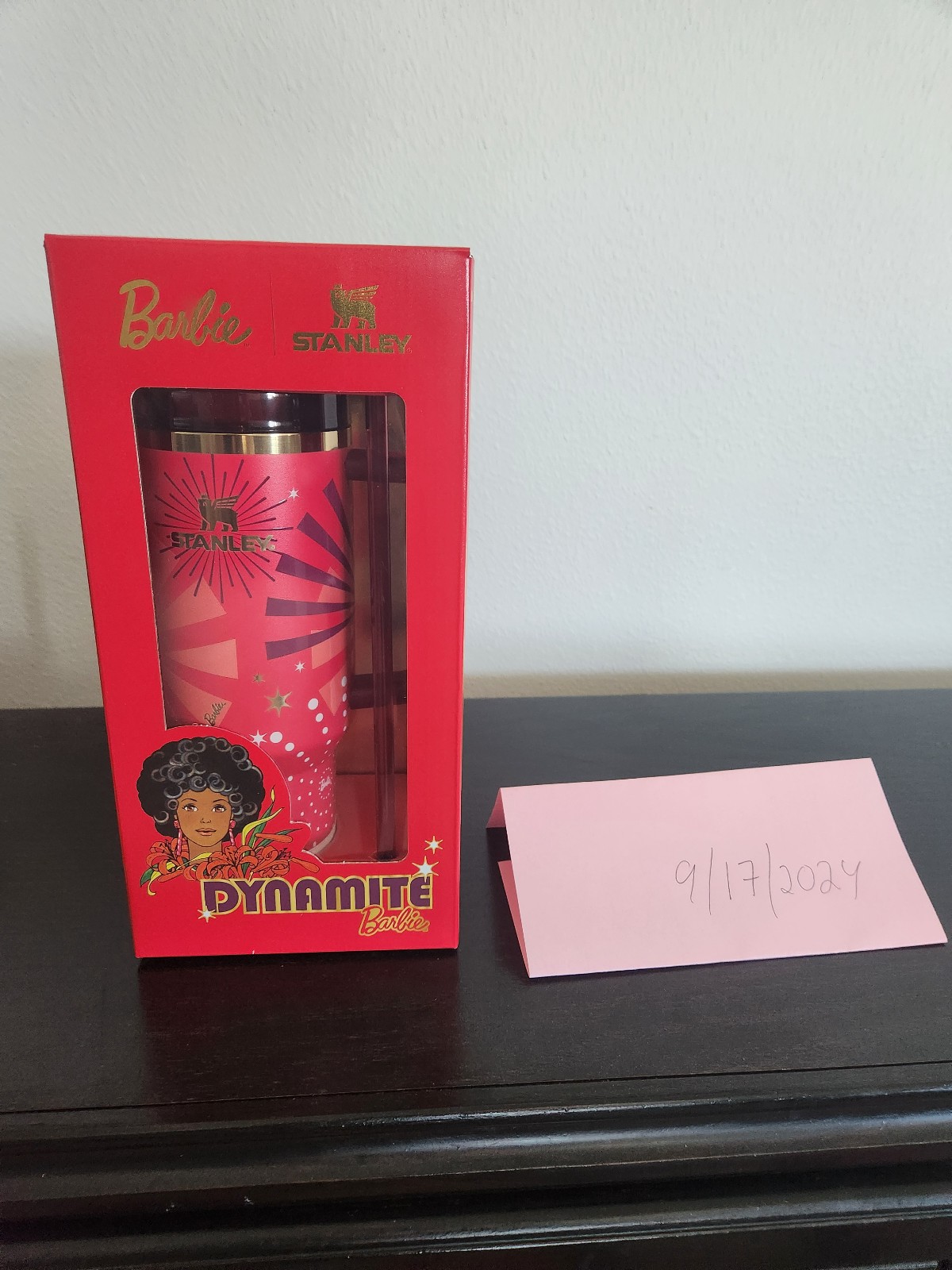 Barbie Stanley Dream Quencher 80s Dynamite 40oz IN HAND