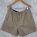 Vintage 90s Y2K Polo Ralph Lauren Khaki Shorts Men's Size XXL Elastic Waist