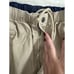 Vintage 90s Y2K Polo Ralph Lauren Khaki Shorts Men's Size XXL Elastic Waist