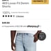 Levis’s 469 Loose-Fit Denim Shorts size 48