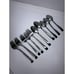Oneida Madeline Glossy Satin Stainless Flatware 10 Pc Diner Fork Spoon Replace