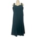NWT Dessy Collection Vivian Diamond Bustier Crepe Midi Dress Evergreen Size 12