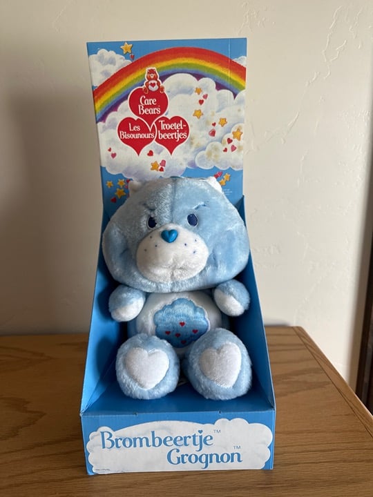 Care Bear Grumpy Bear Vintage 1983