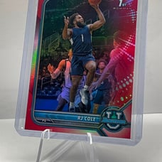 *RJ Cole* **1/5!** 2021-2022 Bowman University Bowman 1st - Red Refractor