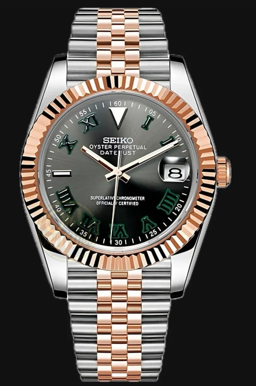 Seiko Mod Datejust Wimbledon
