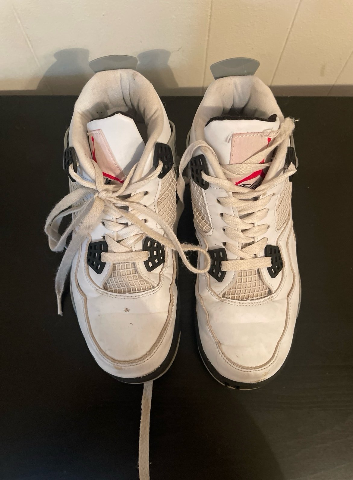 Air Jordan 4 white cement